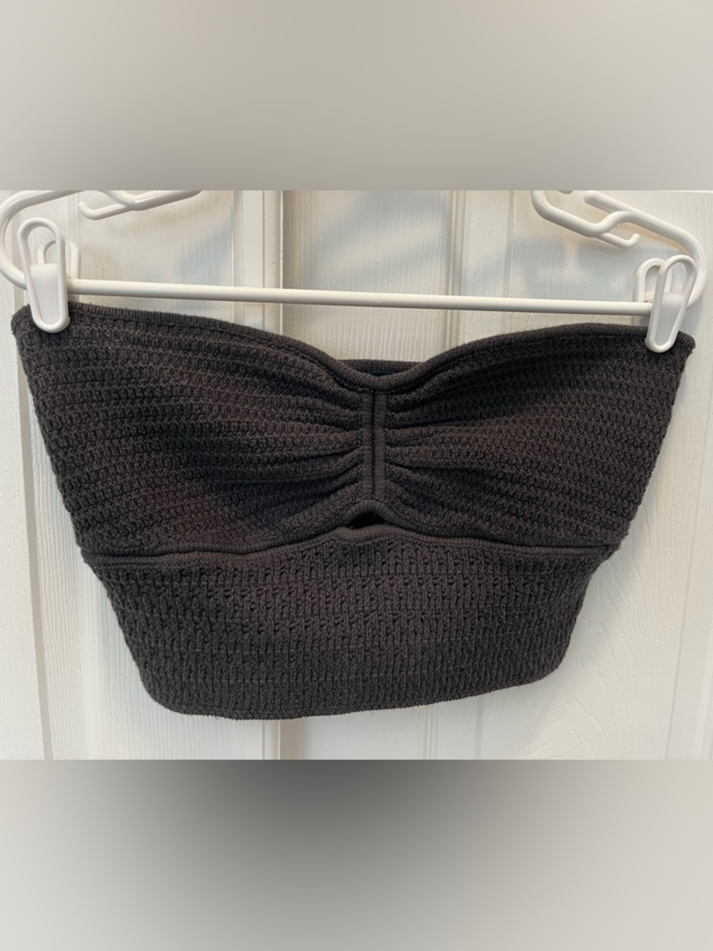 American Eagle crochet tube top